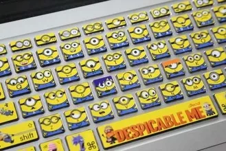Despicable Me Minions Laptop Keyboard Stickers Decals 014