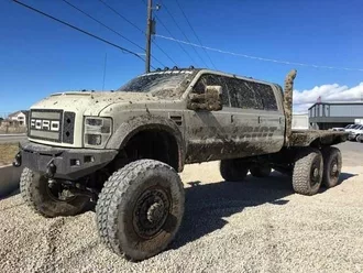 Meet The Super Six  The Six Door Ford F550 Heavy D And Dieselsellerz Sema 2015 Build Pictures 005
