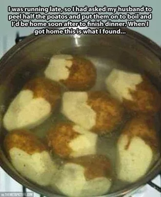 66 Funny Pictures  Half Potatoes