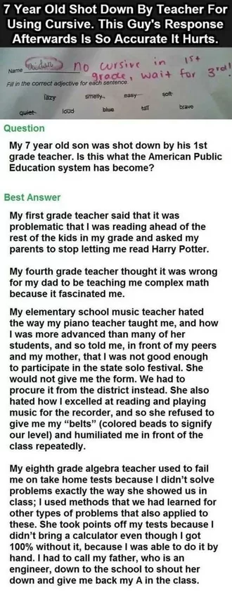 Short Stories Hilarious One About School Teachers Who Hold Back Students