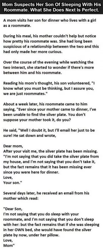 Short Story Hilarious One About How Mom Knows Best