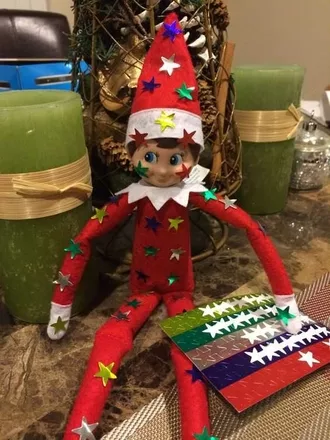 Elf On The Shelf Cute  Self Decorating Elf