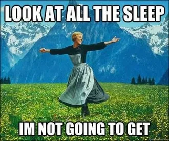 Finals Look Sleep