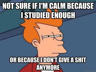 Funny College Finals Week Meme