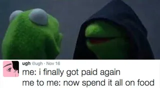 Kermit Spend It All