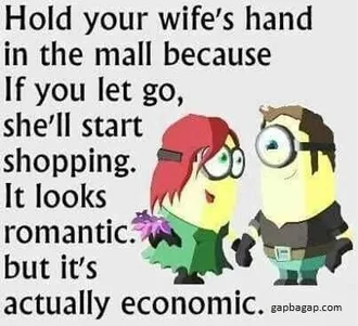 Snappy Funny Memes Hold Your Wife'S Hand In The Mall