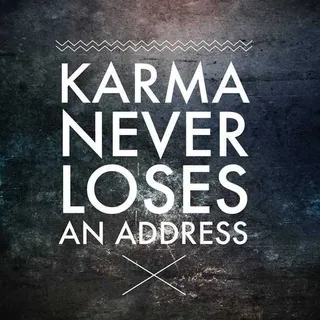 Funny Quote About Karma