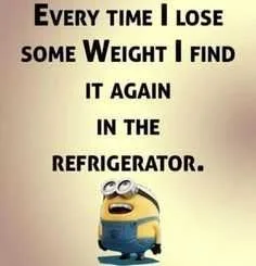 Hilarious Minion Sayings Losing Weight