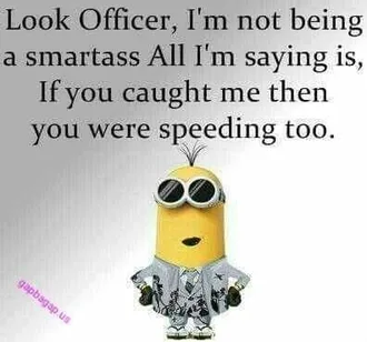 Hilarious Minions Speeding