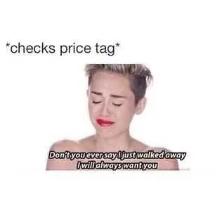 Shopping Memes Quotes  Price Tags