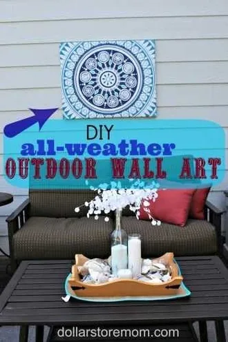 Diy All Weather Outdoor Art