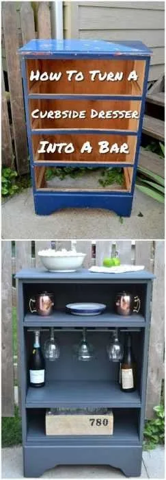 Diy Curb Dresser Bar