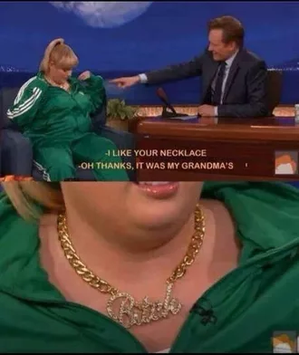 Hilarious Funny Images  Grandma'S Necklace