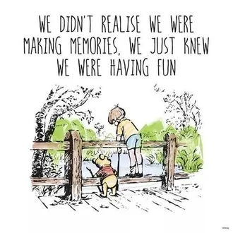 Quote We Making Memories