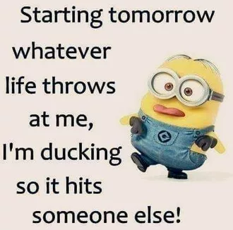 Minion Duck To See