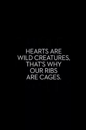 Quote Hearts Cages
