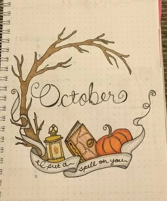 October Bullet Journal Themes