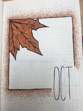 October Bullet Journal