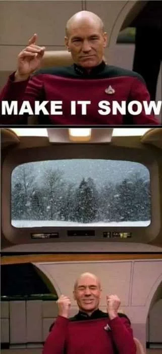 Funny Make It Snow