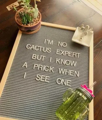 Funny Letter Board Memes For Her