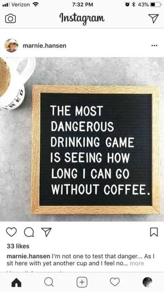 Funny Instagram Letter Board Messages Coffee Love