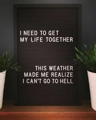 Funny Summer Letter Board Messages New Direction In Life