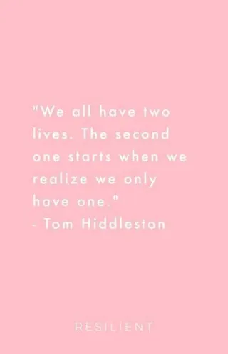 Quote We All Have Two Lives