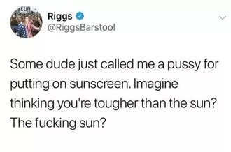 Funny Thinking Sunscreen