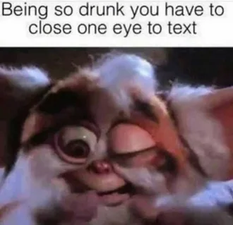 Funny Being Drunk Eye