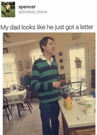 Funny Blue Letter
