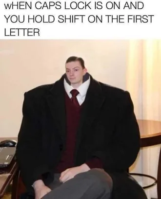 Funny Hold Shift