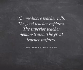 Quote Mediocre Teacher