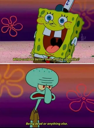 Funny Spongebob Dead