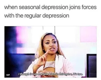 Meme Seasonal Depression