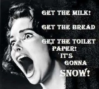 Funny Snow Scream