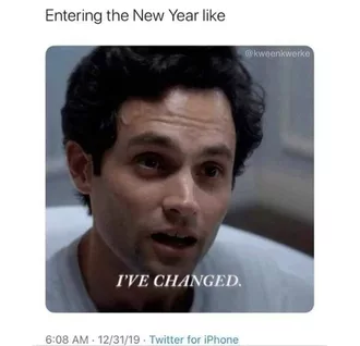 Joe Goldberg Memes  New You Resolution Meme