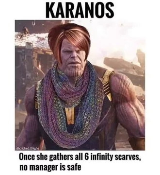 Funny Karen Thanos