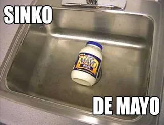 E87E516Cc0A9225A7507Da6Cad5B9Bfb Cinco De Mayo Memes Cinco De Mayo Meme Of A Sink With Mayo