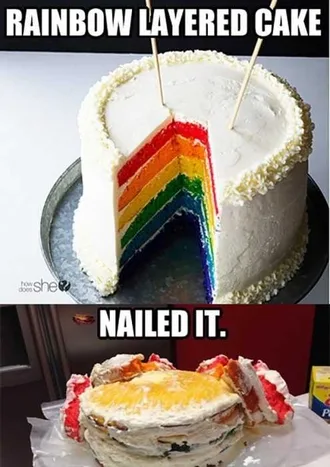 Rainbow-Cake Rainbow Cake