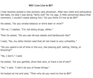 Funny-Short-Stories-For-Seniors-Will-I-Live-To-80 7 Funny Short Stories For Seniors Living Longer