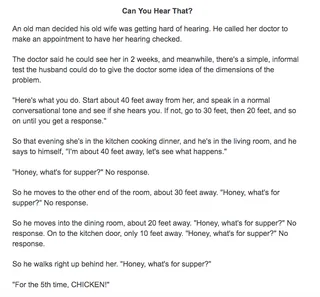 Funny-Stories-For-Seniors-Whats-For-Dinner Funny Short Stories For Seniors Hard Of Hearing