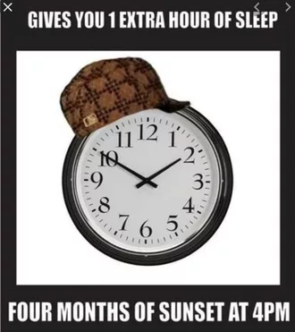 Fall Daylight Savings Memes  Gotta Take The Good With The Bad