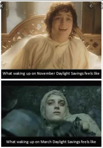 Fall Daylight Savings Meme  It'S Not The Same