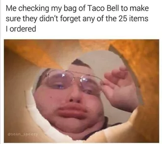 Taco Meme Funny  Taco Checking