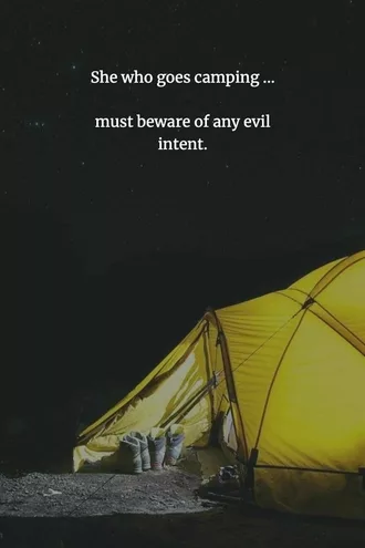 Funny Chinese Proverb  Camping