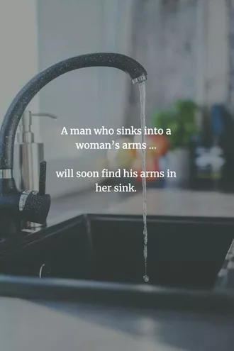 Funny Chinese Proverb  Sinks
