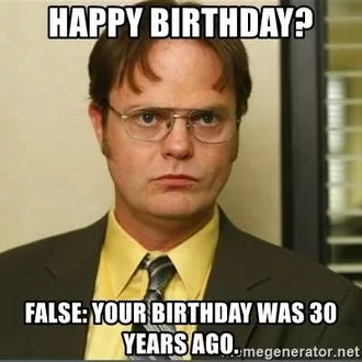 18 Funny 30th Birthday Memes Because Face It, We're Getting Old