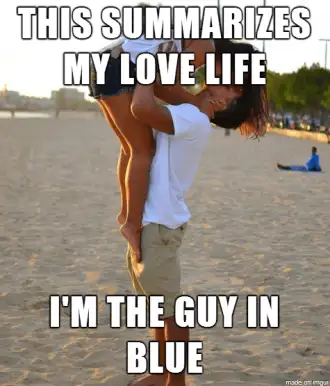 Beach-Memes-Blue Beach Memes Hanging Out