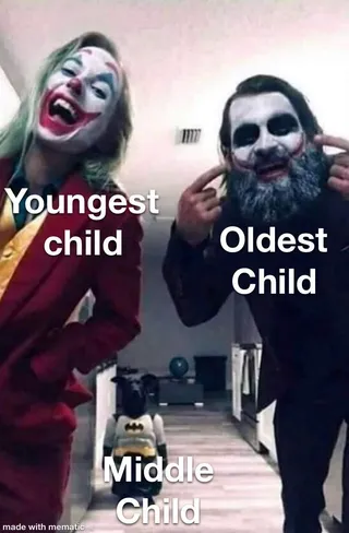 Middle-Child-Meme-Joker Middle Child Memes Funniest