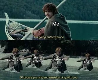 Depression-Memes-Lotr Depression Memes Funniest